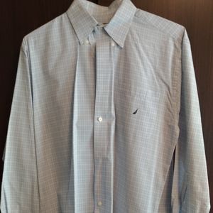 Nautica button down dress shirt neck size 15